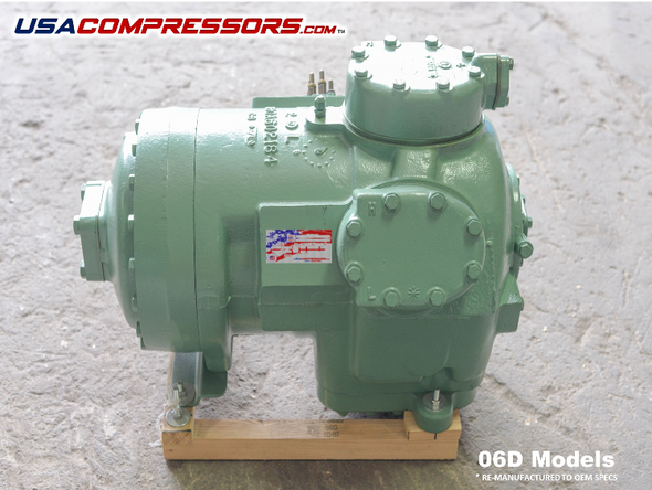 Carrier Carlyle 06DA0130-FA-0400 semi hermetic compressor usa us compressors usacompressors.com