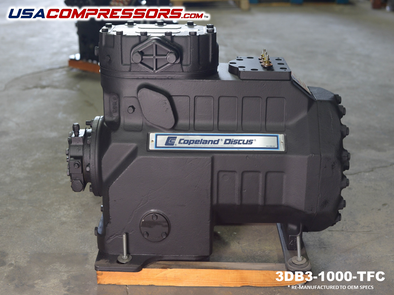 COPELAND 3DB3-1000-TFC semi hermetic compressor usa compressors usacompressors.com