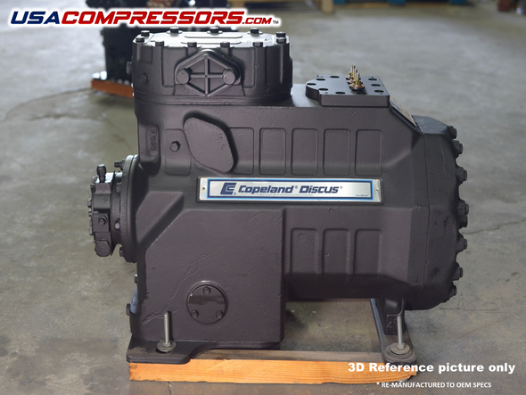 Copeland 3DTHR17ME-TFE-800 semi hermetic compressor usa compressors usacompressors.com