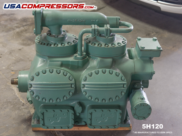 Carrier Carlyle 5H120-A194 semi hermetic compressor usa us compressors usacompressors.com