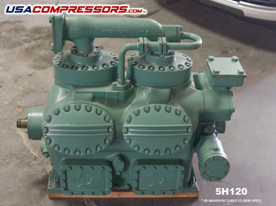 Carrier Carlyle 5H120-A214 semi hermetic compressor usa us compressors usacompressors.com