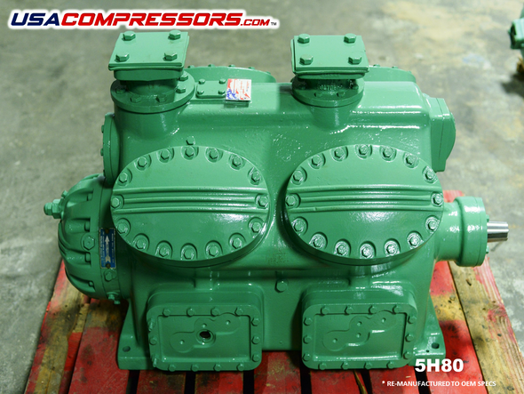 Carrier 5H80 Reciprocating compressor USA compressors usacompressors.com